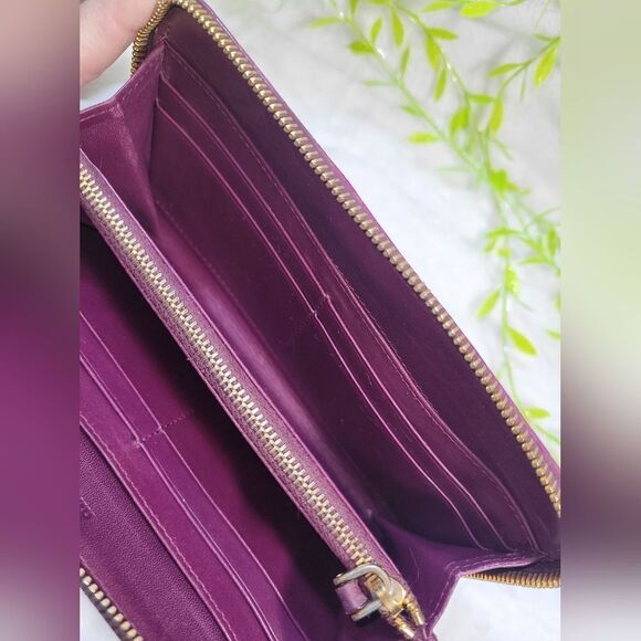 Authentic Miu Miu Leather Long Wallet - Picture 14 of 17